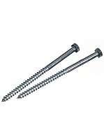 Болт сантехнический оцинк. DIN 571 10х140 (2 шт) Болт сантехнический оцинк. DIN 571 10х140 (2 шт)