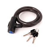  Замок навесной велосипедный PD-84-100см Апекс 