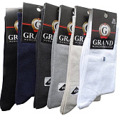 Мужские носки GRAND LINE (M-101), черный, р. 29 Мужские носки GRAND LINE (M-101), черный, р. 29
