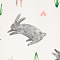  Скатерть (рогожка) 180х144 Доляна Fluffy bunnies 5538631 