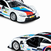 Машина металлическая ТМ Автопанорама 1:44 BMW M4 17,5х12см Цвет: белый, JB1251210