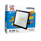 Прожектор LED FL SMD  70Вт 6500К IP65 черный /Smartbuy