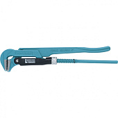 Ключ трубный рычажный, №0, 3/4", цельнокованый, CrV, Gross тип L Ключ трубный рычажный, №0, 3/4", цельнокованый, CrV, Gross тип L