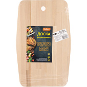 Доска разделочная Sencillo (массив березы, 8мм) 22х35см 986057