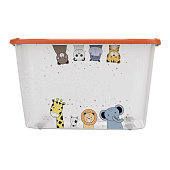 Ящик д/игрушек 56,0л на колесах (10) АП 426