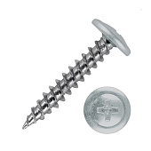 Саморезы металл-металл с прессшайбой ШСММ со сверлом 4,2х16мм, 1000шт, RAL 7004 серый Саморезы металл-металл с прессшайбой ШСММ со сверлом 4,2х16мм, 1000шт, RAL 7004 серый