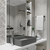 Плитка  20,1х40,5 STARCK TESSERA 1  арт. 509651101 Серый /Азори (1,22м2)