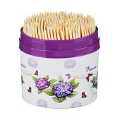  Зубочистки VETTA 300шт, бамбук, пластиковая упаковка 437-243 