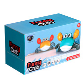 Заводная игрушка "Веселый крабик" 9900327 Заводная игрушка "Веселый крабик" 9900327