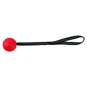  Игрушка для собак Мяч резиновый полый d=6см с прорезиненной нескользащей ручкой l=30см микс арт.10920-0605 Код266231 