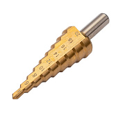 Сверло по металлу ступенчатое 4-20 мм, 9ступ. Vertextools Сверло по металлу ступенчатое 4-20 мм, 9ступ. Vertextools