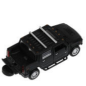 Машина инерционная ТЕХНОПАРК 12см HUMMER H2 PICKUP металлический матовый черный Машина инерционная ТЕХНОПАРК 12см HUMMER H2 PICKUP металлический матовый черный