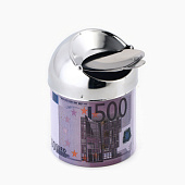 Пепельница бездымная 500 евро, 10 х 6,5 см, 534661