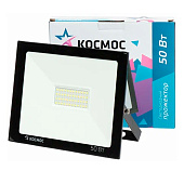 Прожектор LED Super Slim 50Вт 6500К IP65 /КОСМОС