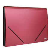 Папка классификатор 12 отделений Deli на резинке ассорти, E5551 Папка классификатор 12 отделений Deli на резинке ассорти, E5551