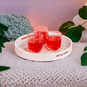 Поднос круглый WHITE LACE 30см Поднос круглый WHITE LACE 30см