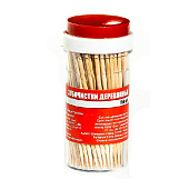  Зубочистки HOME QUEEN деревянные в баночке 150 шт., арт.56613 