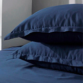 Наволочка SL Home Tencel 70х70+3 см , цв. синий 10285372