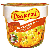 Пюре картофельное Роллтон Сухарики 40г Пюре картофельное Роллтон Сухарики 40г