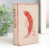 Сейф-книга дерево кожзам Перо 17х11х5 см 7570508 Сейф-книга дерево кожзам Перо 17х11х5 см 7570508