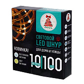 Электрогирлянда уличная Нить 10м (Шампань) от сети IP65 351-775 Электрогирлянда уличная Нить 10м (Шампань) от сети IP65 351-775