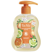 Жидкое мыло BioMio Natural Liquid Soap С эфирными маслами апельсина и бергамота 300мл Жидкое мыло BioMio Natural Liquid Soap С эфирными маслами апельсина и бергамота 300мл