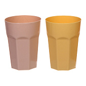  Набор стаканов, пластиковый 400мл "Пикник", микс 345-252 