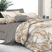  Комплект постельного белья, мрамор, двуспальный, бязь, 1192 