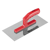  Гладилка из нерж. стали, 280х130мм, зеркальная полировка, пластмас. ручка 