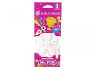  Ароматизатор на дефлектор AURA FRESH MR.FUN Bubble Gum 
