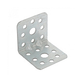  Уголок крепежный усиленный 40х40х40х2,0мм цинк 