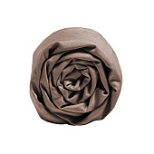 Простыня на резинке 200х200 сатин шоколадный Простыня на резинке 200х200 сатин шоколадный