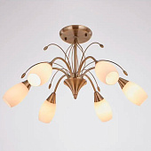  Люстра классическая 12121/6AB MK 40Вт E14 S=13м2 /ЭкономСвет 