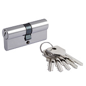 Цилиндр ключ/ключ МЦ-ECO-STD-Z-Л-70 (35-35) (хром) Нора-М Цилиндр ключ/ключ МЦ-ECO-STD-Z-Л-70 (35-35) (хром) Нора-М