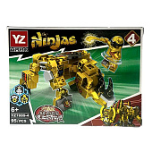 Конструктор Ninjas трансформер ниндзя на летательном аппарате, 95 деталей, 19х14 см, YZ7089-1 Конструктор Ninjas трансформер ниндзя на летательном аппарате, 95 деталей, 19х14 см, YZ7089-1