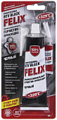  Герметик - прокладка "FELIX" (черный)+ супер-клей 3 гр в подарок  85 г  (Малазия) 