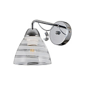  Бра модерн 10149/1wCR WT+CL 40Вт Е27 /ЭкономСвет 