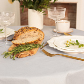 Скатерть (саржа) d146 Этель Kitchen круглая светло-серый 10472147 Скатерть (саржа) d146 Этель Kitchen круглая светло-серый 10472147