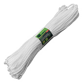 Шнур вязаный полипропиленовый с серд. белый, 4 мм, L20 м, Россия// Сибртех Шнур вязаный полипропиленовый с серд. белый, 4 мм, L20 м, Россия// Сибртех