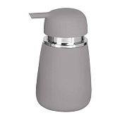  Дозатор для жидкого мыла Soft серый керамика B4333A-1G 