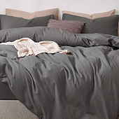  КПБ евро перкаль Актив "Wenge" (70х70) рис. 86090-13 Frost Gray 