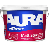 В/Д краска моющаяся AURA MATTLATEX Черный Янтарь (RAL 9005) 9л В/Д краска моющаяся AURA MATTLATEX Черный Янтарь (RAL 9005) 9л
