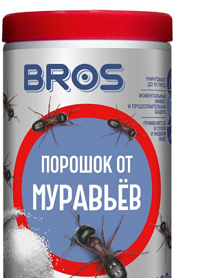 Брос (Bros) от садовых муравьев 100г Брос (Bros) от садовых муравьев 100г