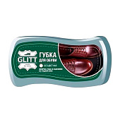  Губка GLITT для обуви для гладкой кожи бесцветная волна 