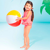 Мяч пляжный INTEX «Цветной» 59020NP, d=51 см, от 3 лет Мяч пляжный INTEX «Цветной» 59020NP, d=51 см, от 3 лет