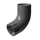  Docke STAL STANDARD Колено 72° D90 RAL 7024, темно-серый 