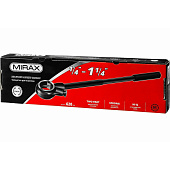 Трещотка для клуппов MIRAX 1/4" - 1 1/4", 620мм