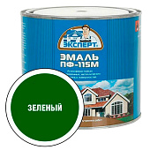 Эмаль ПФ-115 глянц зеленая RAL 6005 Эксперт 0,4кг