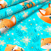 Комплект постельного белья 1,5 спальный Mariya DeLuxe Лисички 500104/1 Комплект постельного белья 1,5 спальный Mariya DeLuxe Лисички 500104/1