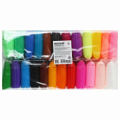 Пластилин супер лёгкий застывающий 24 цвета MAZARI, 13 гр, стеки 3 шт, M-4194-24 Пластилин супер лёгкий застывающий 24 цвета MAZARI, 13 гр, стеки 3 шт, M-4194-24